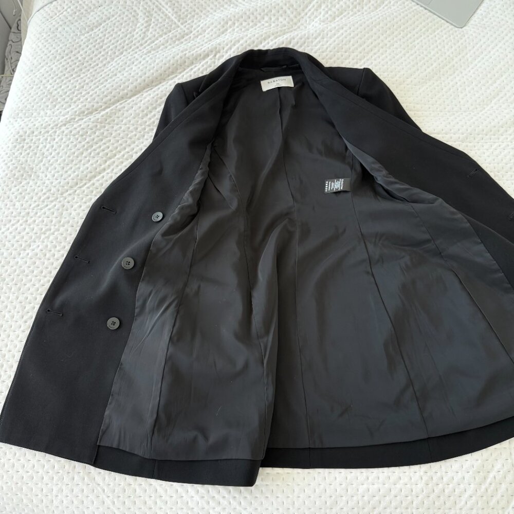 ARITZIA BABATON BLACK BLAZER MINI DRESS 00 - Picture 5 of 7